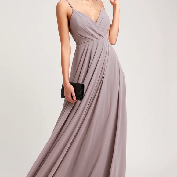 All About Love Taupe Maxi Dress - Picture 1 of 7